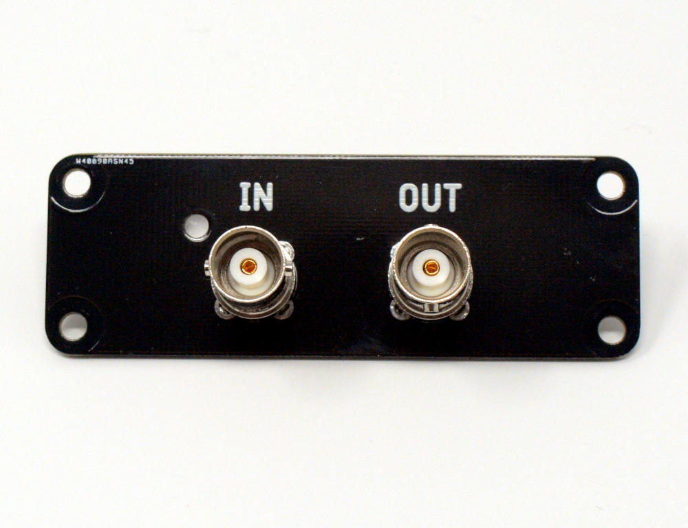 Joulescope JS110 BNC front panel